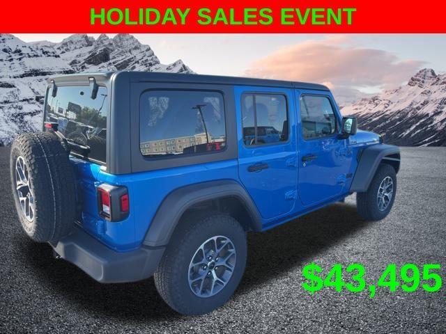 new 2024 Jeep Wrangler car, priced at $43,495