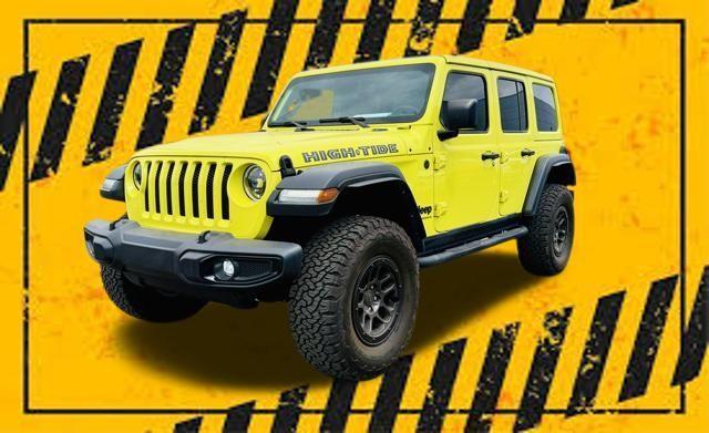 used 2023 Jeep Wrangler car, priced at $35,450