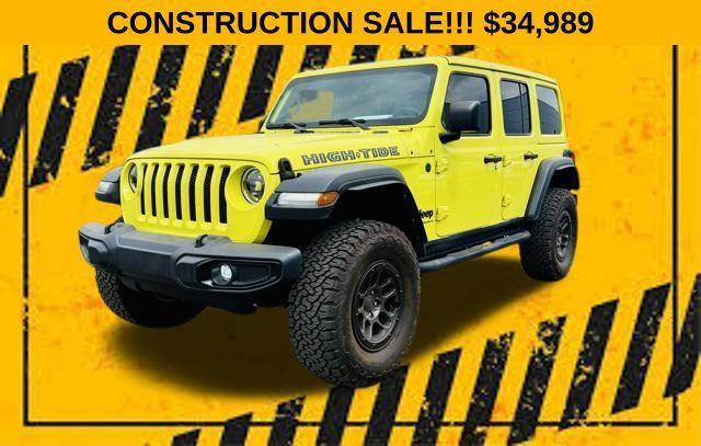 used 2023 Jeep Wrangler car, priced at $34,989