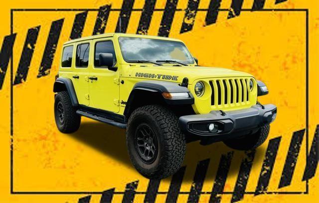 used 2023 Jeep Wrangler car, priced at $35,450