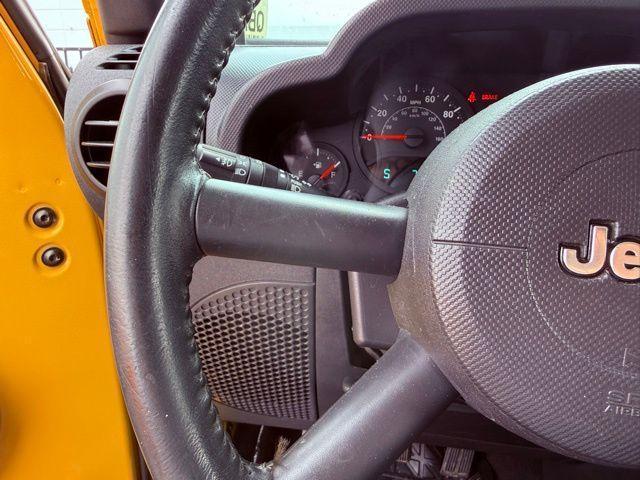 used 2009 Jeep Wrangler car, priced at $14,000