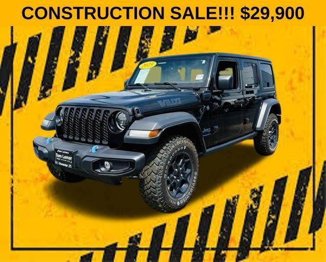used 2023 Jeep Wrangler 4xe car, priced at $29,900