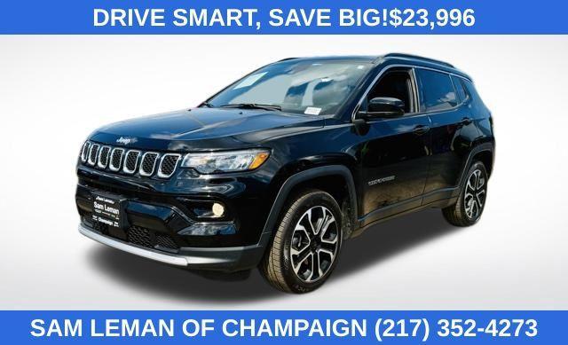 used 2023 Jeep Compass car, priced at $23,996