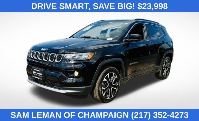 used 2023 Jeep Compass car, priced at $23,998