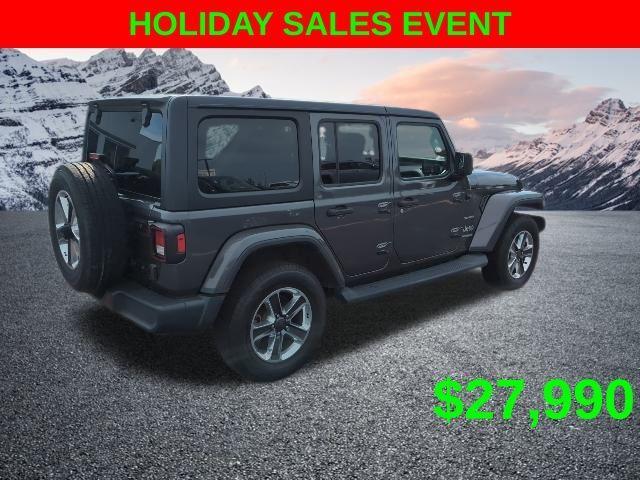 used 2021 Jeep Wrangler Unlimited car, priced at $27,990