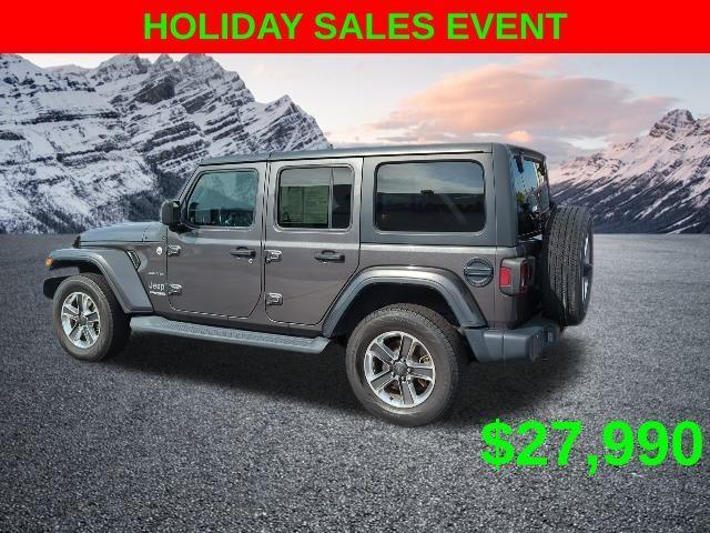 used 2021 Jeep Wrangler Unlimited car, priced at $27,990