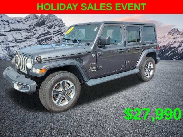 used 2021 Jeep Wrangler Unlimited car, priced at $27,990