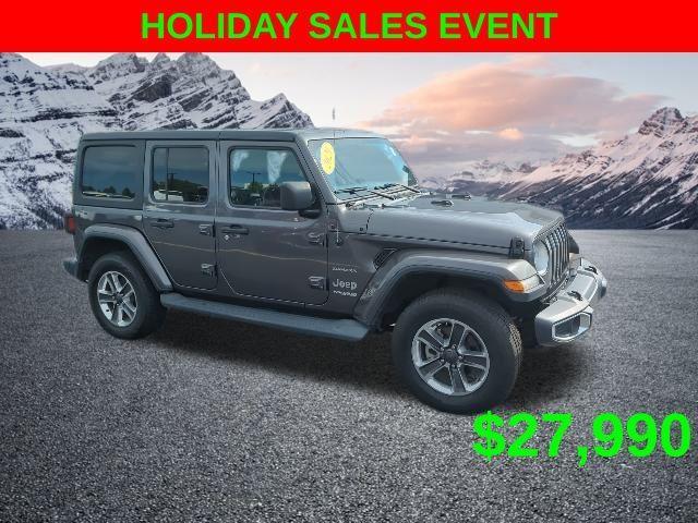 used 2021 Jeep Wrangler Unlimited car, priced at $27,990