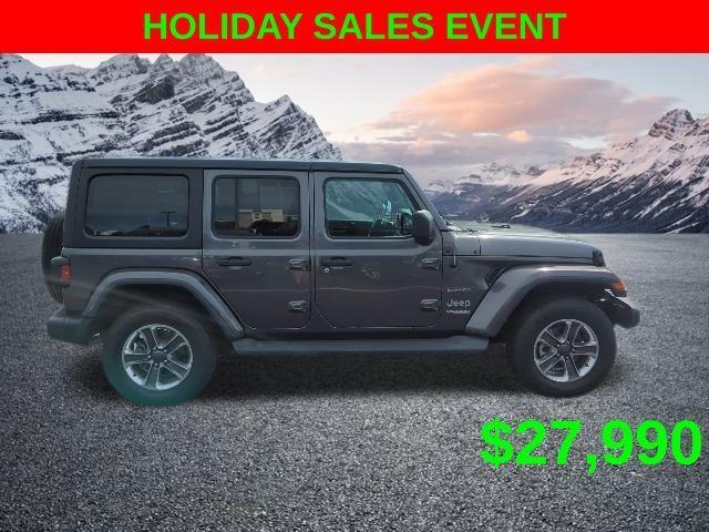 used 2021 Jeep Wrangler Unlimited car, priced at $27,990