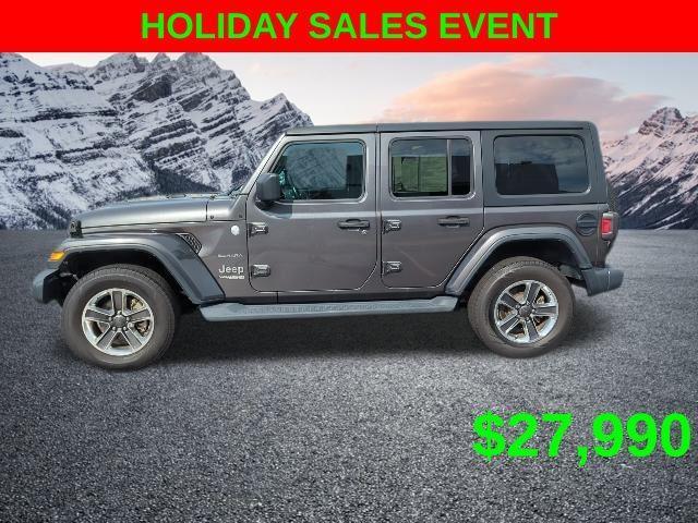 used 2021 Jeep Wrangler Unlimited car, priced at $27,990