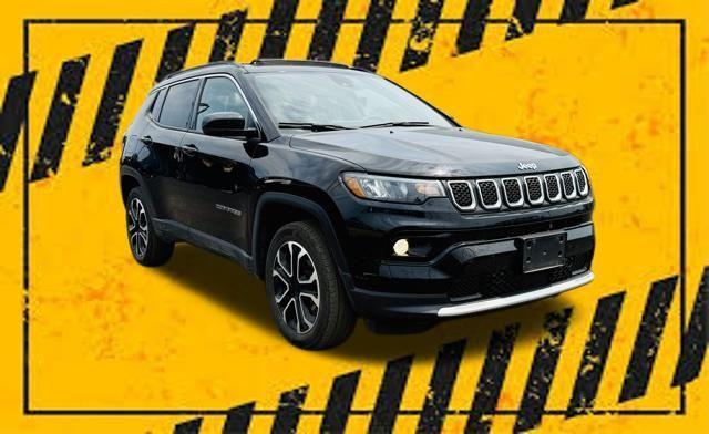 used 2023 Jeep Compass car, priced at $24,999