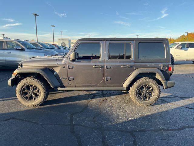 used 2021 Jeep Wrangler Unlimited car, priced at $29,995