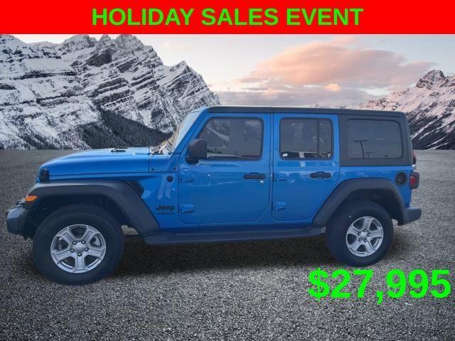 used 2022 Jeep Wrangler Unlimited car, priced at $27,995