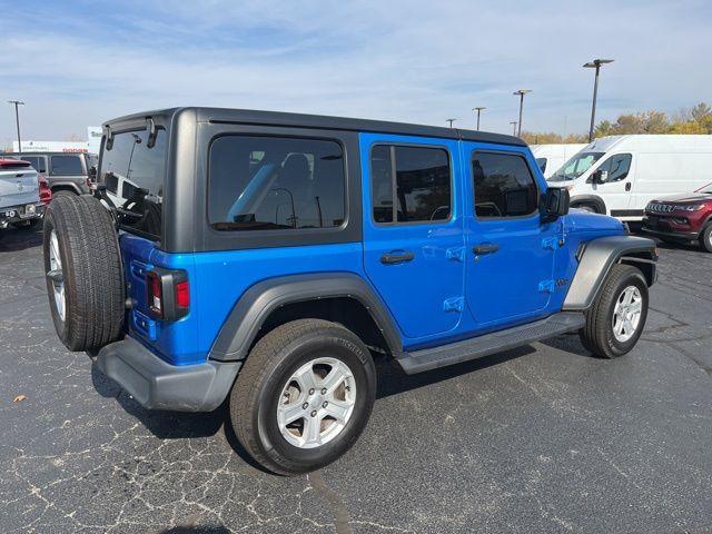 used 2022 Jeep Wrangler Unlimited car, priced at $29,750