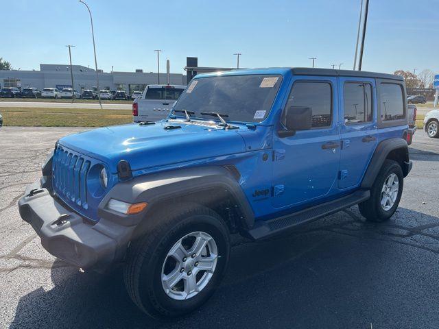 used 2022 Jeep Wrangler Unlimited car, priced at $29,750