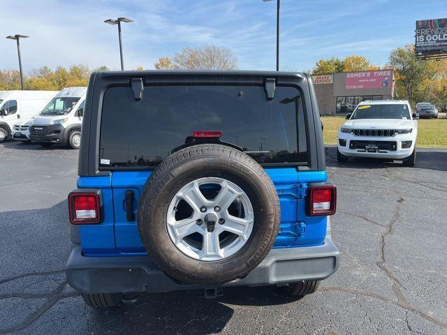 used 2022 Jeep Wrangler Unlimited car, priced at $29,750