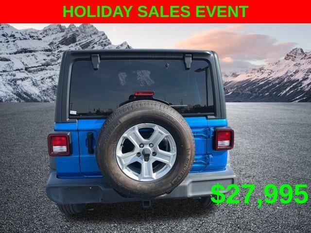 used 2022 Jeep Wrangler Unlimited car, priced at $27,995