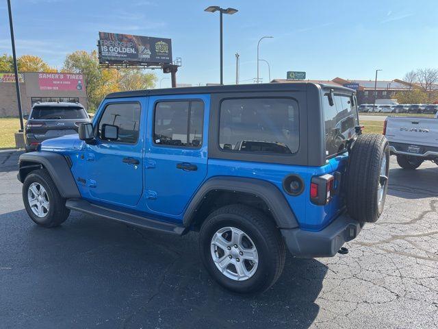 used 2022 Jeep Wrangler Unlimited car, priced at $29,750