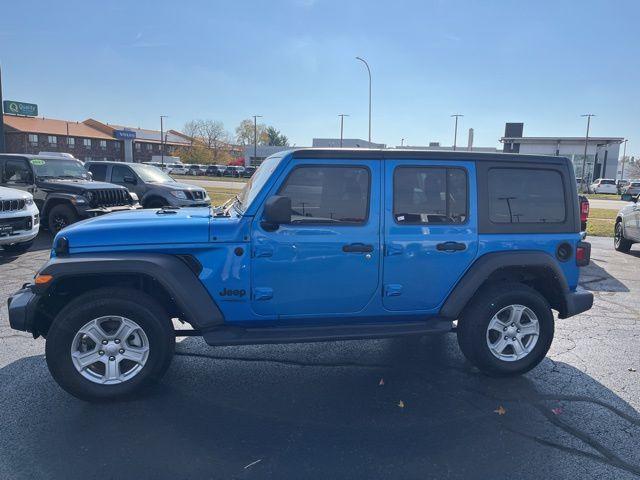 used 2022 Jeep Wrangler Unlimited car, priced at $29,750