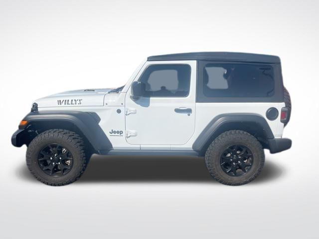 used 2021 Jeep Wrangler car, priced at $28,300