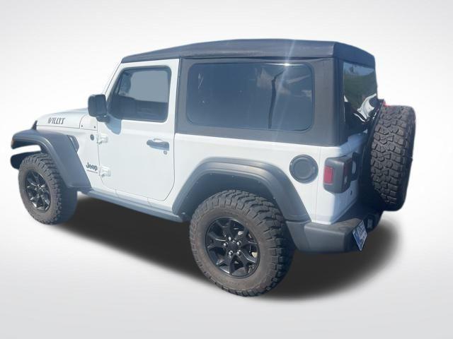 used 2021 Jeep Wrangler car, priced at $28,300