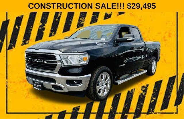 used 2021 Ram 1500 car, priced at $29,495