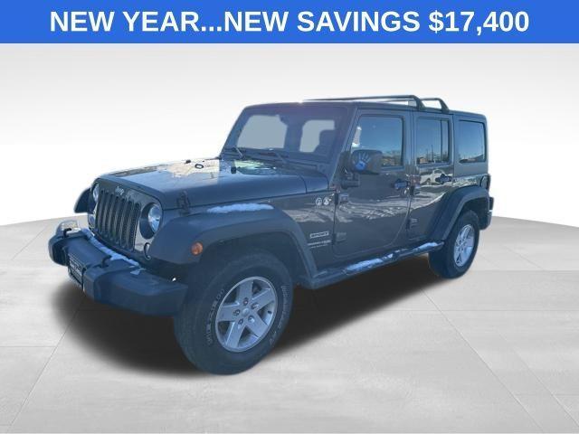 used 2018 Jeep Wrangler JK Unlimited car, priced at $17,400