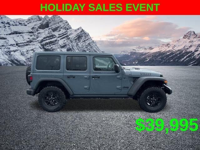 used 2024 Jeep Wrangler car, priced at $39,995