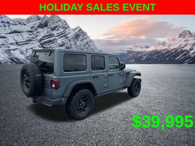 used 2024 Jeep Wrangler car, priced at $39,995