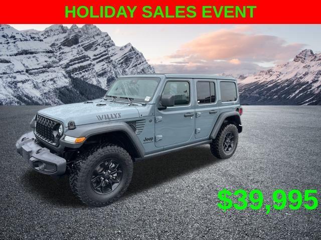 used 2024 Jeep Wrangler car, priced at $39,995