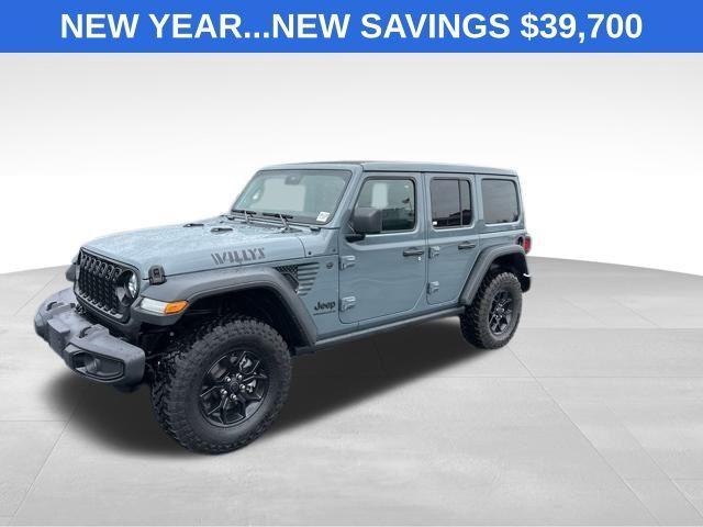 used 2024 Jeep Wrangler car, priced at $39,700