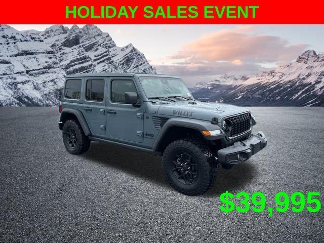 used 2024 Jeep Wrangler car, priced at $39,995