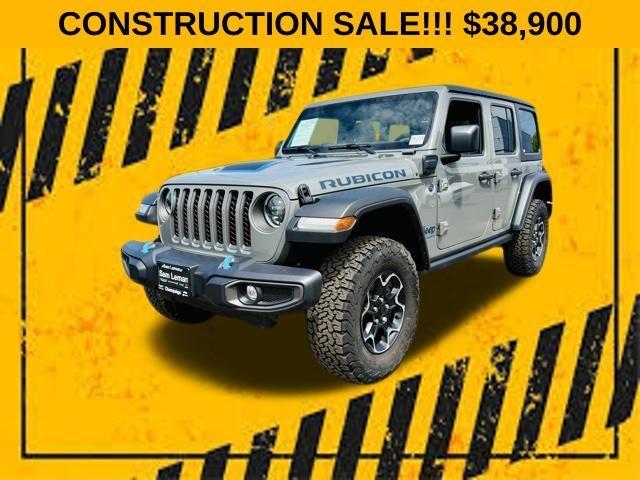 used 2023 Jeep Wrangler 4xe car, priced at $38,900