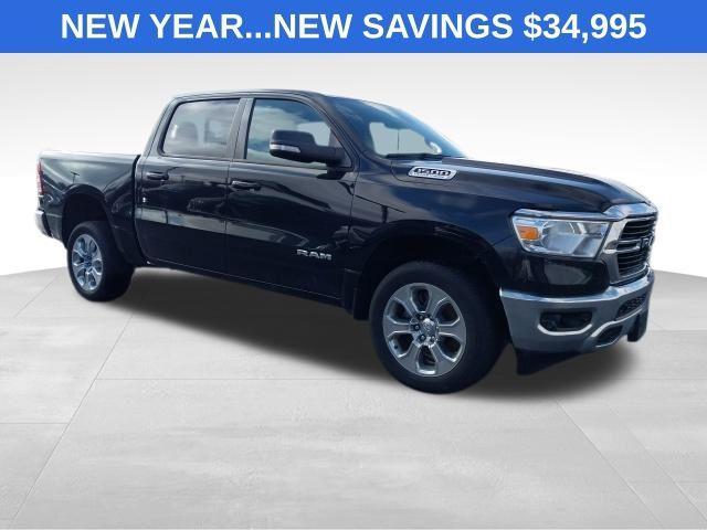 used 2021 Ram 1500 car, priced at $34,995