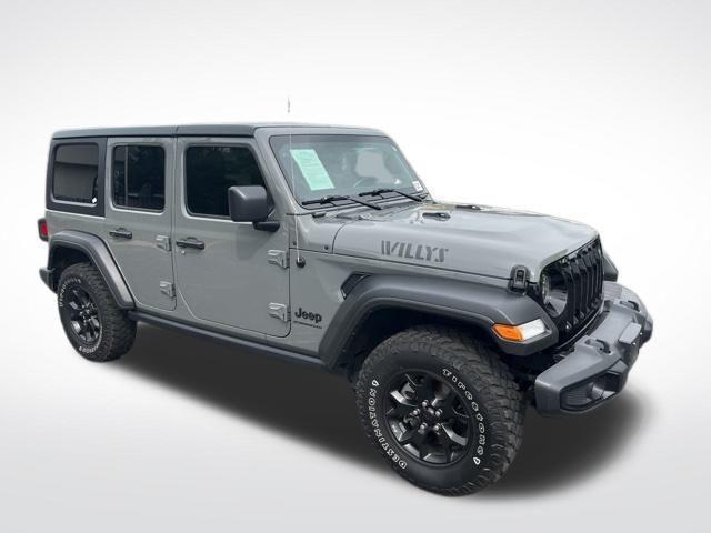 used 2023 Jeep Wrangler car, priced at $33,035