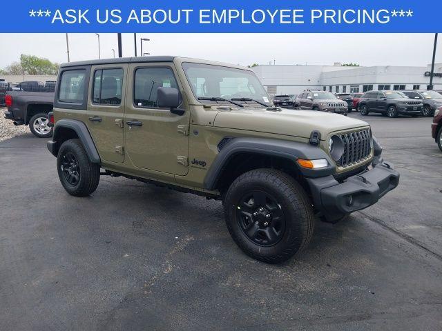 new 2025 Jeep Wrangler car, priced at $39,080