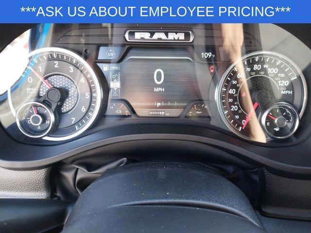 new 2025 Ram 1500 car, priced at $44,600
