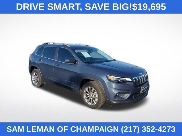 used 2021 Jeep Cherokee car, priced at $19,695