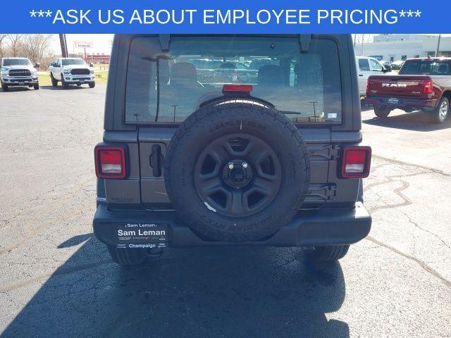 new 2025 Jeep Wrangler car, priced at $34,480