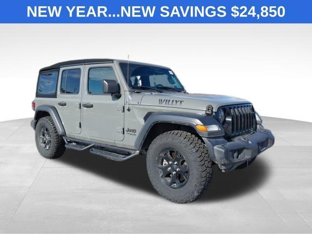 used 2020 Jeep Wrangler Unlimited car, priced at $24,850