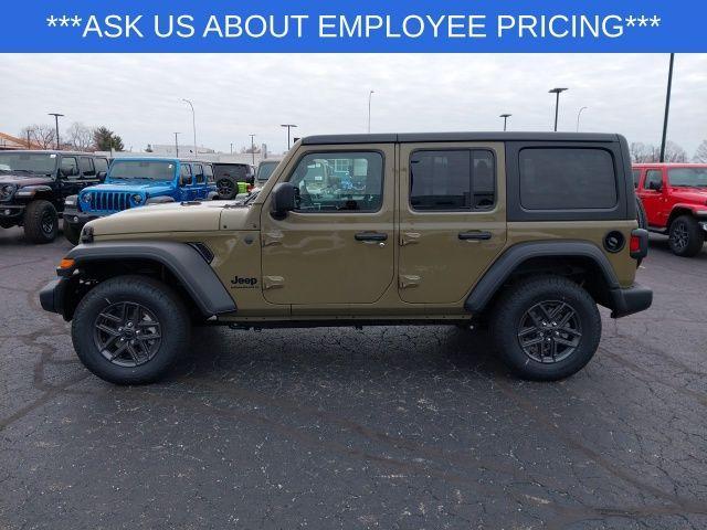 new 2025 Jeep Wrangler car, priced at $44,575