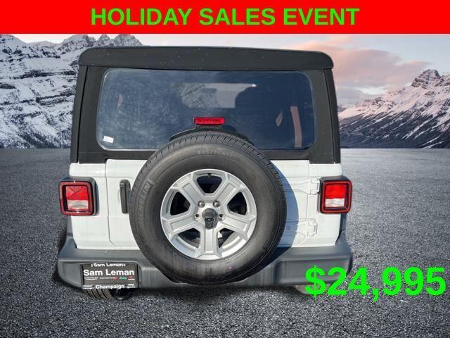 used 2023 Jeep Wrangler car, priced at $24,995