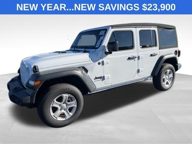 used 2023 Jeep Wrangler car, priced at $23,900