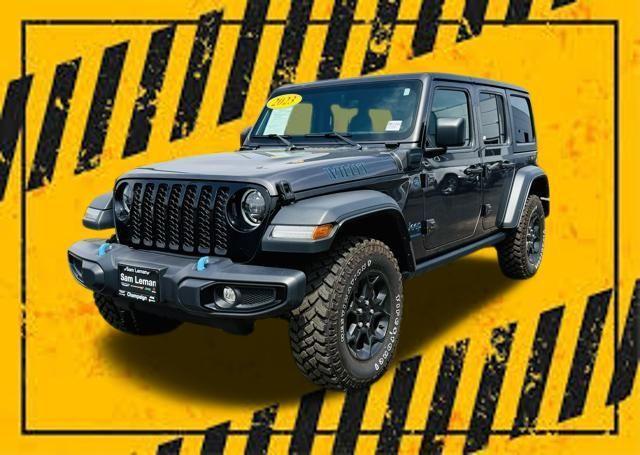 used 2023 Jeep Wrangler 4xe car, priced at $29,900