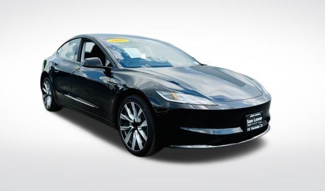 used 2025 Tesla Model 3 car, priced at $35,990