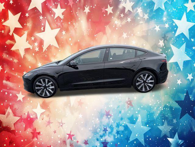 used 2025 Tesla Model 3 car, priced at $36,500