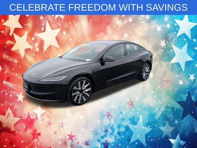 used 2025 Tesla Model 3 car, priced at $36,500