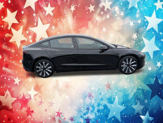 used 2025 Tesla Model 3 car, priced at $36,500