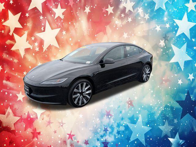 used 2025 Tesla Model 3 car, priced at $36,500