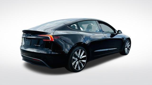 used 2025 Tesla Model 3 car, priced at $35,990
